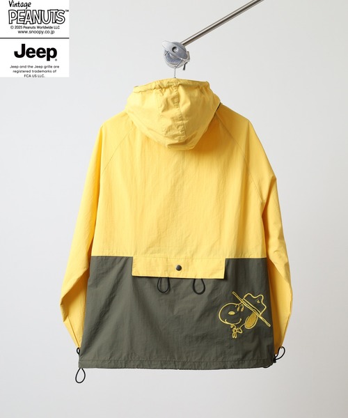 PEANUTS×Jeep 切替ポケッタブルマウンテンパーカー（マウンテン