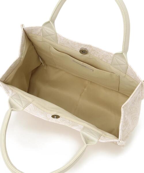 FREE'S MART（フリーズマート）の「スクエアトートバッグ（トートバッグ・レディース・ブルー/ホワイト・ﾌﾘ-）」の8枚目の写真