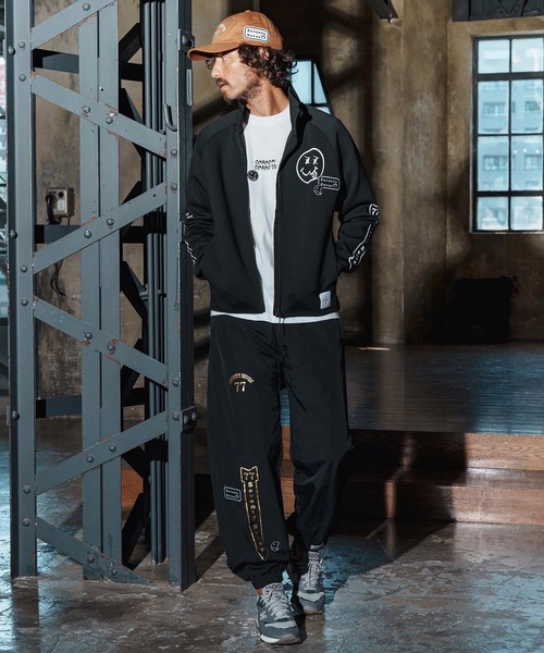 seventy seven(セブンティセブン)の「mj11123-cardboard stand collar JKT(smile&arrow) スタンドカラージャケット(7725W070)(その他アウター・メンズ・ブラック/トップグレー・XL/L/M/S)」の10枚目の写真
