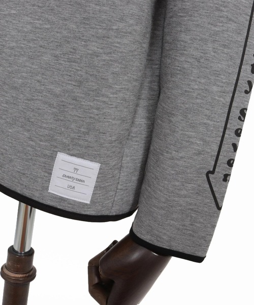 seventy seven(セブンティセブン)の「mj11123-cardboard stand collar JKT(smile&arrow) スタンドカラージャケット(7725W070)(その他アウター・メンズ・ブラック/トップグレー・XL/L/M/S)」の13枚目の写真