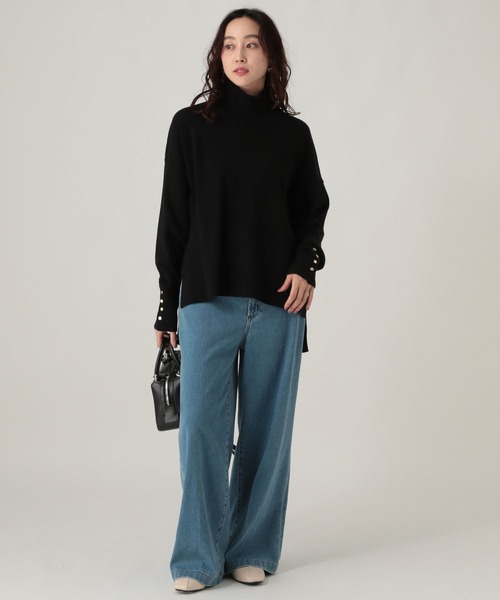 Elura（エルーラ）の「もっちりモイストハイネックプルオーバー/582760