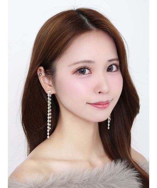 EATME（イートミー）の「キラキラスィングピアス（ピアス（両耳用）・レディース・ゴールド/シルバー・FREE）」の3枚目の写真