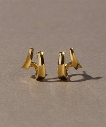 【SV】ダブルラインフープピアス/金属アレルギー対応<動画あり>