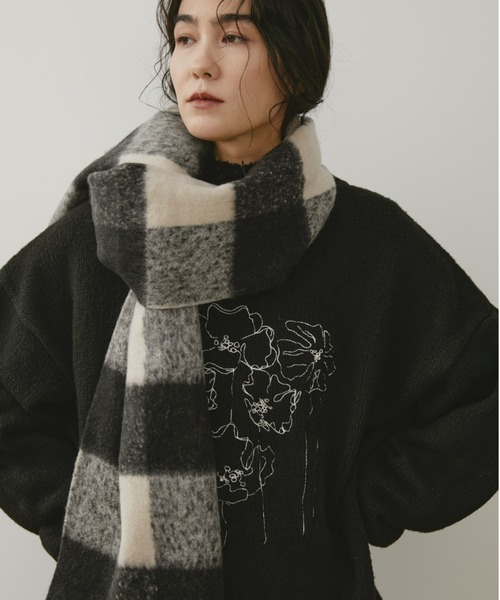 セール】ブロックチェックストール（ストール/ショール）｜Libra Cue