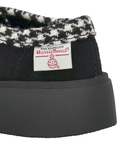 Clarks クラークス TORVIEW W【Clarks 200周年記念モデル/HARRIS TWEED(ハリスツイード)】レディースシューズ(トービューW) 26184945 ブラックツイードコンビ Clarks クラークス TORVIEW W【Clarks 200周年記念モデル/HARRIS TWEED