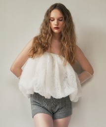 tulle puff balloon mini skirt