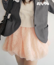 HONEY MI HONEY | tulle puff balloon mini skirt(スカート)