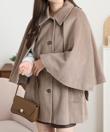 ベージュ ケープコート 厚手 ケープコート （その他アウター）｜DESIGNWORKS / デザイン
