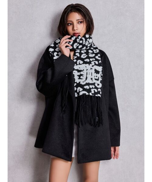 GYDA（ジェイダ）の「ラメmaterialチェスターコート（チェスターコート・レディース・その他1/ブラック・FREE）」の18枚目の写真