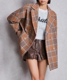 GYDA（ジェイダ）の「ラメmaterialチェスターコート（チェスターコート）」