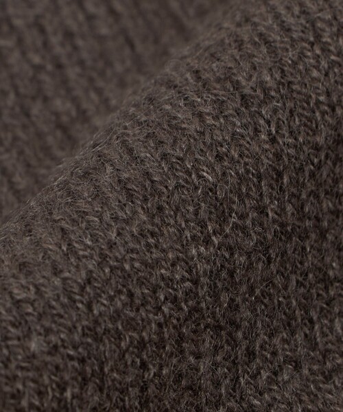 ASAUCE MELER（アソースメレ）の「【別注】＜ASAUCE MELER＞カシミヤ スカーフ（ストール/ショール・レディース・ライトピンク/ダークブラウン・FREE）」の10枚目の写真