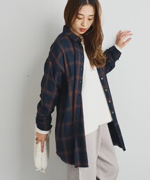 un dix cors | 《こなれ感を演出》先染めオンブレチェックシャツ(シャツ/ブラウス)