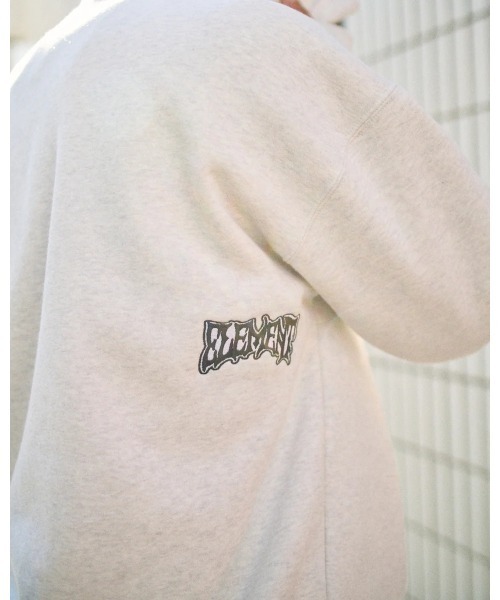 ELEMENT(エレメント)の「ELEMENT メンズ NESS HOOD パーカー 【2025年秋冬モデル】/エレメントプルオーバーフードパーカー・フーディー(パーカー・メンズ・ブラック/ホワイト系その他/ブラック系その他・MEDIUM/X-LARGE/LARGE)」の16枚目の写真