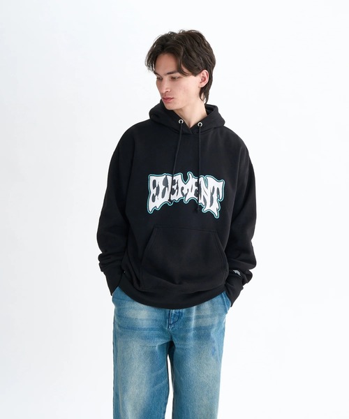 ELEMENT(エレメント)の「ELEMENT メンズ NESS HOOD パーカー 【2025年秋冬モデル】/エレメントプルオーバーフードパーカー・フーディー(パーカー・メンズ・ブラック/ホワイト系その他/ブラック系その他・MEDIUM/X-LARGE/LARGE)」の5枚目の写真