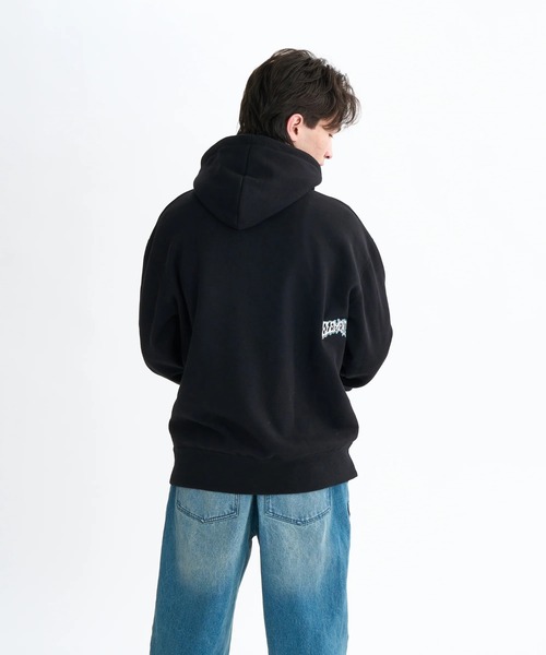 ELEMENT(エレメント)の「ELEMENT メンズ NESS HOOD パーカー 【2025年秋冬モデル】/エレメントプルオーバーフードパーカー・フーディー(パーカー・メンズ・ブラック/ホワイト系その他/ブラック系その他・MEDIUM/X-LARGE/LARGE)」の6枚目の写真