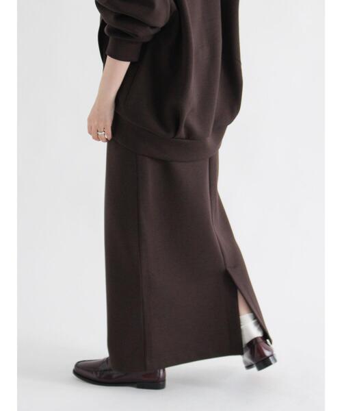 sm2rhythm（サマンサモスモスリズム）の「ダンボールロングスカート（スカート・レディース・ブラウン/ブラック/グレー・F）」の3枚目の写真