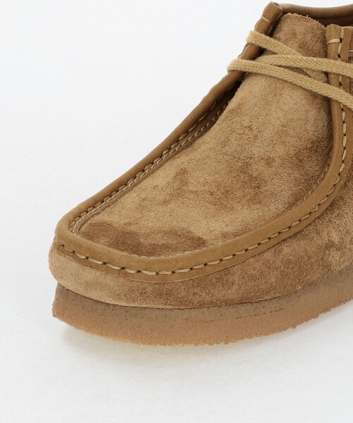 Clarks Originals(クラークスオリジナルズ)の「【国内EXCLUSIVE】<Clarks Originals>ワラビー シューズ(モカシン/デッキシューズ・メンズ・ブラウン系・UK7/UK9h/UK7h/UK9/UK8h/UK6/UK8/UK6h)」の9枚目の写真