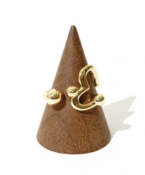 flower（フラワー）の「ラウンドハートリング（リング・レディース・ゴールド・FREE）」の6枚目の写真