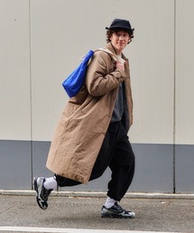 ステンカラーコート（ベージュ系・ナイロン）ファッション通販 - ZOZOTOWN