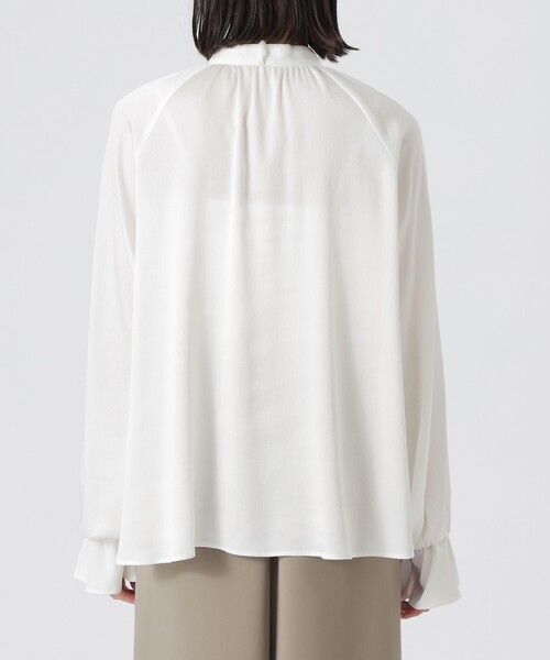 LOVELESS（ラブレス）の「ヴィンテージサテンボウタイブラウス（シャツ/ブラウス・レディース・オフホワイト/ブラック・34/36）」の12枚目の写真