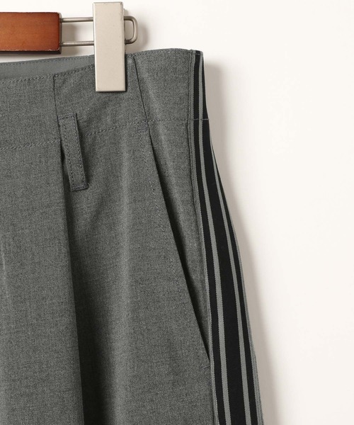 Dickies（ディッキーズ）の「【Dickies(ディッキーズ)】別注 側章ワイドパンツ（その他パンツ・レディース・グレー/ブラック・MEDIUM/LARGE）」の7枚目の写真