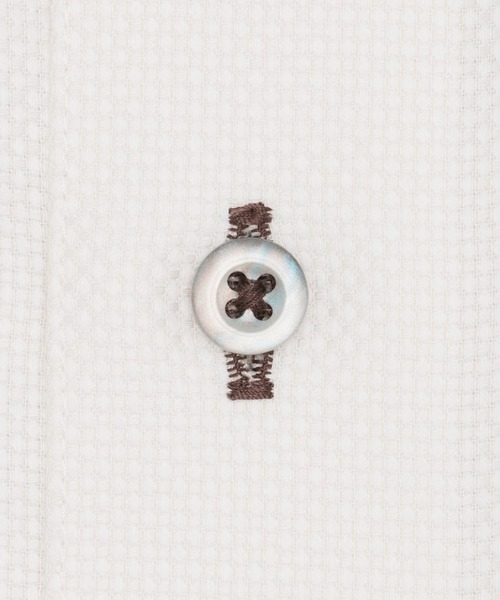 TOKYO SHIRTS（トウキョウシャツ）の「形態安定ノンアイロン ドゥエボットーニ 長袖ビジネスワイシャツ（ビジネスシャツ・メンズ・イエロー・首回り37cm-裄丈80cm/首回り39cm-裄丈80cm/首回り39cm-裄丈84cm/首回り41cm-裄丈82cm/首回り41cm-裄丈86cm/首回り42cm-裄丈82cm/首回り42cm-裄丈86cm/首回り43cm-裄丈82cm/首回り43cm-裄丈86cm）」の7枚目の写真