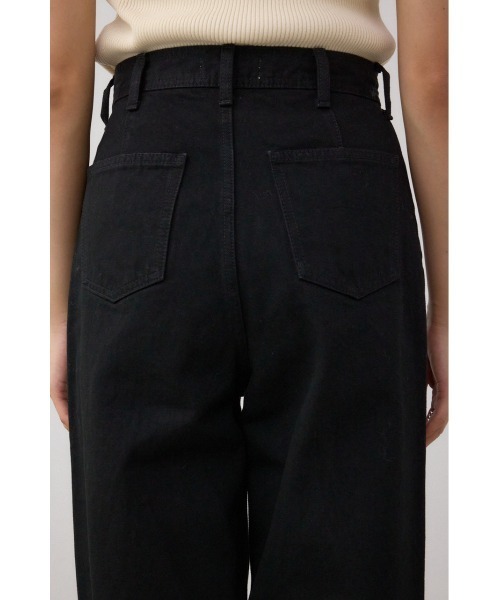 AZUL by moussy(アズールバイマウジー)の「AZUL DENIM VENUSワイドデニム(デニムパンツ・レディース・ワンウォッシュ/ブラック・SMALL/MEDIUM)」の10枚目の写真