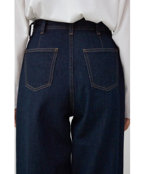 AZUL by moussy(アズールバイマウジー)の「AZUL DENIM VENUSワイドデニム(デニムパンツ・レディース・ワンウォッシュ/ブラック・SMALL/MEDIUM)」の20枚目の写真