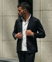 SOMEDIFF（サムディフ）の「カットデニムコーティングジャケット メンズ テーラード 2B カットデニム スウェットデニム 春服 冬服（テーラードジャケット）」