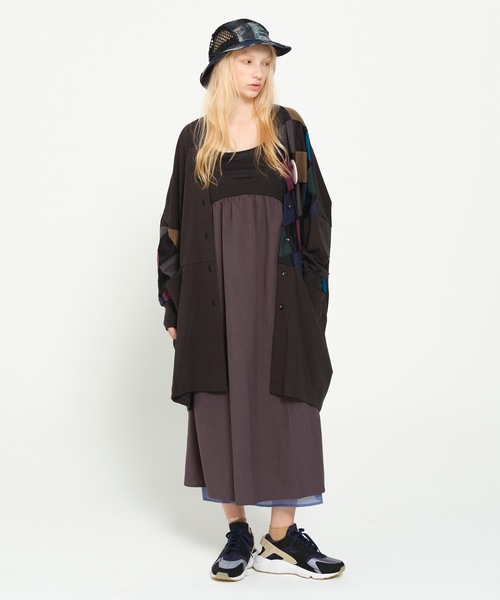 STOF（ストフ）の「DIVERCITY JQ CARDIGAN（カーディガン/ボレロ・メンズ・ブラックミックス/チェック・S/M）」の4枚目の写真