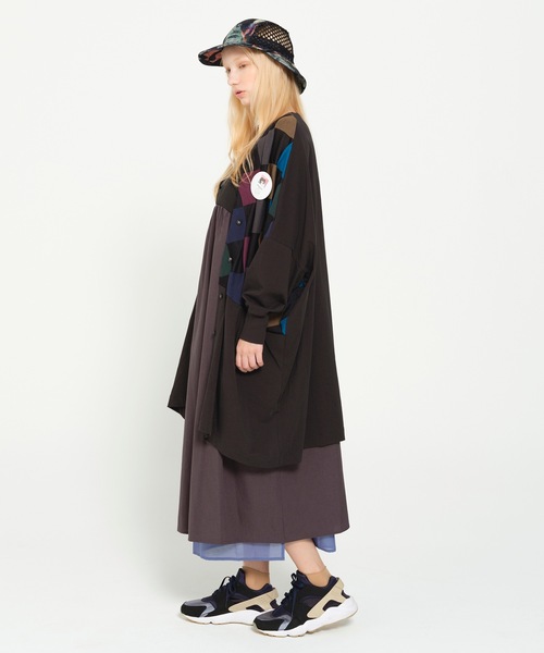 STOF（ストフ）の「DIVERCITY JQ CARDIGAN（カーディガン/ボレロ・メンズ・ブラックミックス/チェック・S/M）」の5枚目の写真