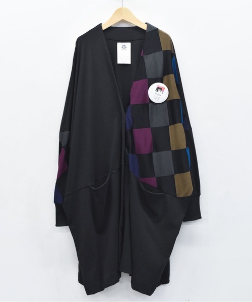 STOF（ストフ）の「DIVERCITY JQ CARDIGAN（カーディガン/ボレロ・メンズ・ブラックミックス/チェック・S/M）」の10枚目の写真