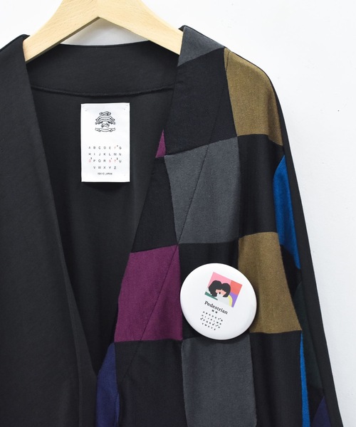 STOF（ストフ）の「DIVERCITY JQ CARDIGAN（カーディガン/ボレロ・メンズ・ブラックミックス/チェック・S/M）」の12枚目の写真