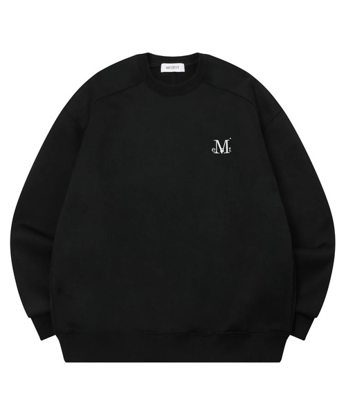 MUCENT(ムセント)の「【日本未発売/WEB限定】MUCENT(ムセント)/ロゴ刺繍 ベーシック プルオーバー スウェット/SIGNATURE BASIC LOGO MTM(スウェット・レディース・バーガンディー/ブラック/チャコールグレー/グレー・FREE)」の21枚目の写真