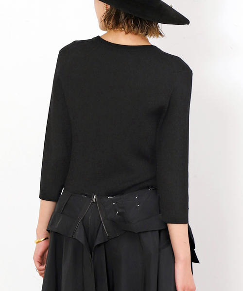 リブクルーネックプルオーバー（ニット/セーター）｜EVERYDAY I LIKE