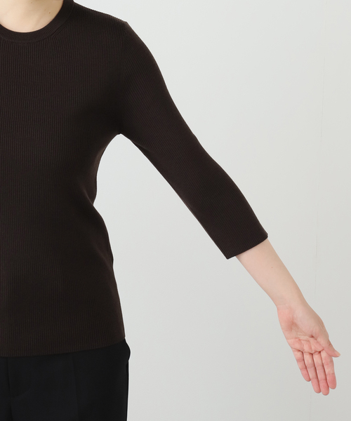 リブクルーネックプルオーバー（ニット/セーター）｜EVERYDAY I LIKE