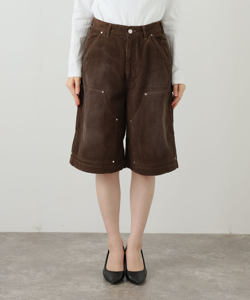 JANE SMITH / JOHN SMITH（ジェーンスミスジョンスミス）の「【JANE SMITH】 8W COTTON CORDUROY SHORTS：パンツ（その他パンツ・レディース・ブラウン・26/25）」の6枚目の写真