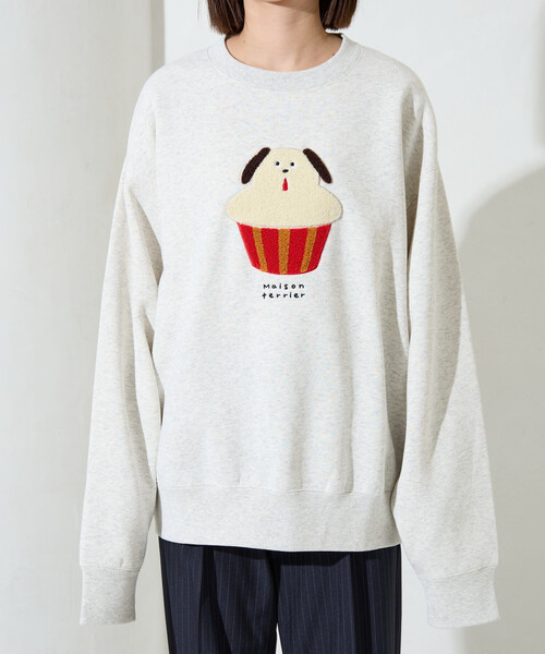 93-94 CAGLIARI カリアリ 選手用＜薄手スウェット＞Ｍ2273ⅿ セール】限定展開 Maison terrier / メゾン・テリア サガラ刺繍