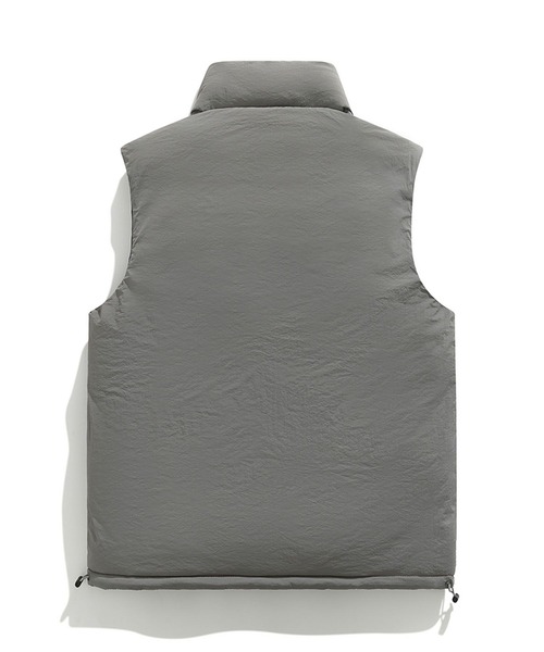 aimoha(アイモハ)の「リバーシブルベスト/reversible vest (AW)(ダウンベスト・メンズ・ブラック/グレー・LARGE/X-LARGE/XX-LARGE)」の17枚目の写真