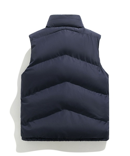 aimoha(アイモハ)の「リバーシブルベスト/reversible vest (AW)(ダウンベスト・メンズ・ブラック/グレー・LARGE/X-LARGE/XX-LARGE)」の15枚目の写真