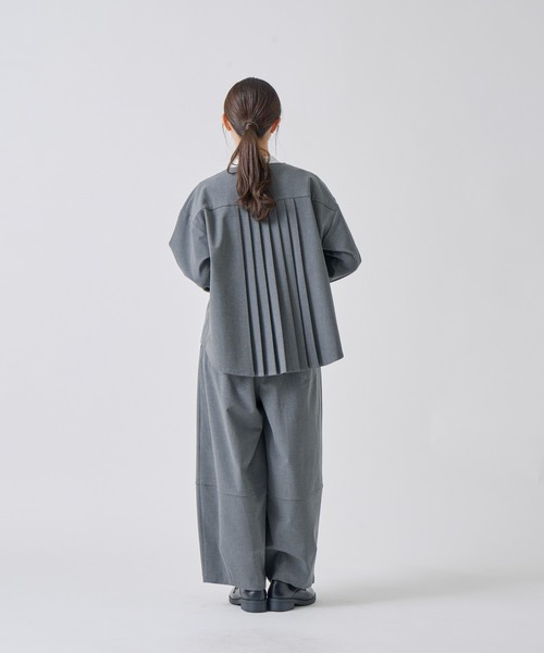 Kelen(ケレン)の「「KELEN / ケレン」バックプリーツジャケット(その他アウター・レディース・ブラック/チャコールグレー/ベージュ・S/M)」の18枚目の写真
