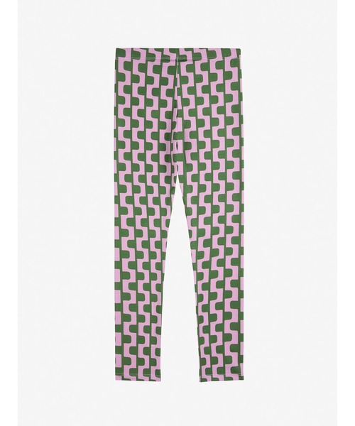 BOBO CHOSES(ボボショーズ)の「Color Chain all over leggings(レギンス/スパッツ・キッズ・パープル・10-11y/8-9y/6-7YEAR/4-5YEAR/2-3YEAR/12-13y)」の2枚目の写真