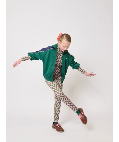 BOBO CHOSES(ボボショーズ)の「Color Chain all over leggings(レギンス/スパッツ・キッズ・パープル・10-11y/8-9y/6-7YEAR/4-5YEAR/2-3YEAR/12-13y)」の3枚目の写真
