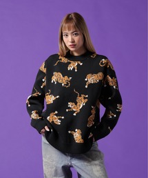 【WEB&DEPOT限定】DankeSchon/ダンケシェーン/AIRY TIGER KNIT