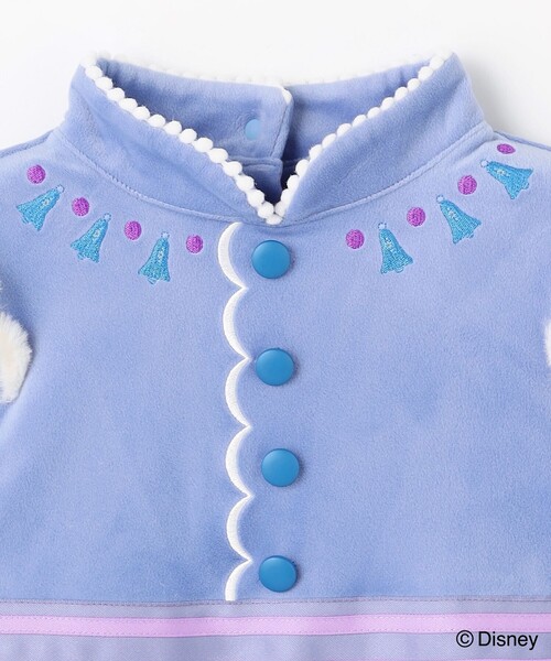 ANY（エニィ）の「【ディズニー/FROZEN】アナ なりきりワンピース（ワンピース・キッズ・サックスブルー系・130/120/110/100/90）」の13枚目の写真