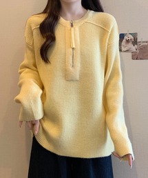 ハーフジップ」に該当するイエロー/黄色系のファッション通販 - ZOZOTOWN