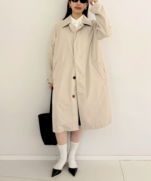 Plage ロングコート plage ロングコート - ジャケット・アウター新 発売