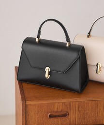 VIS | 楕円金具ワンハンドルバッグ/2WAY(ハンドバッグ)