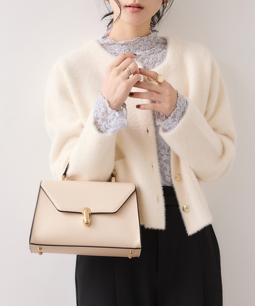 楕円金具ワンハンドルバッグ/2WAY（ハンドバッグ）｜VIS（ビス）の