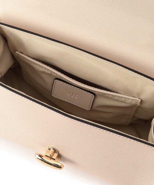 VIS（ビス）の「楕円金具ワンハンドルバッグ/2WAY（ハンドバッグ・レディース・ブラック/キャメル/キナリ・FREE）」の17枚目の写真